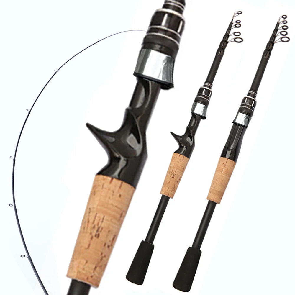 Telescopic 2.4M Carbone 8g-25g.