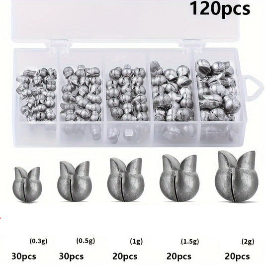 Boîte de 120 plombs amovibles .