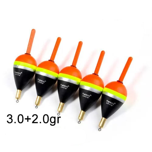 lot de 5 Bouchons plombé 5gr